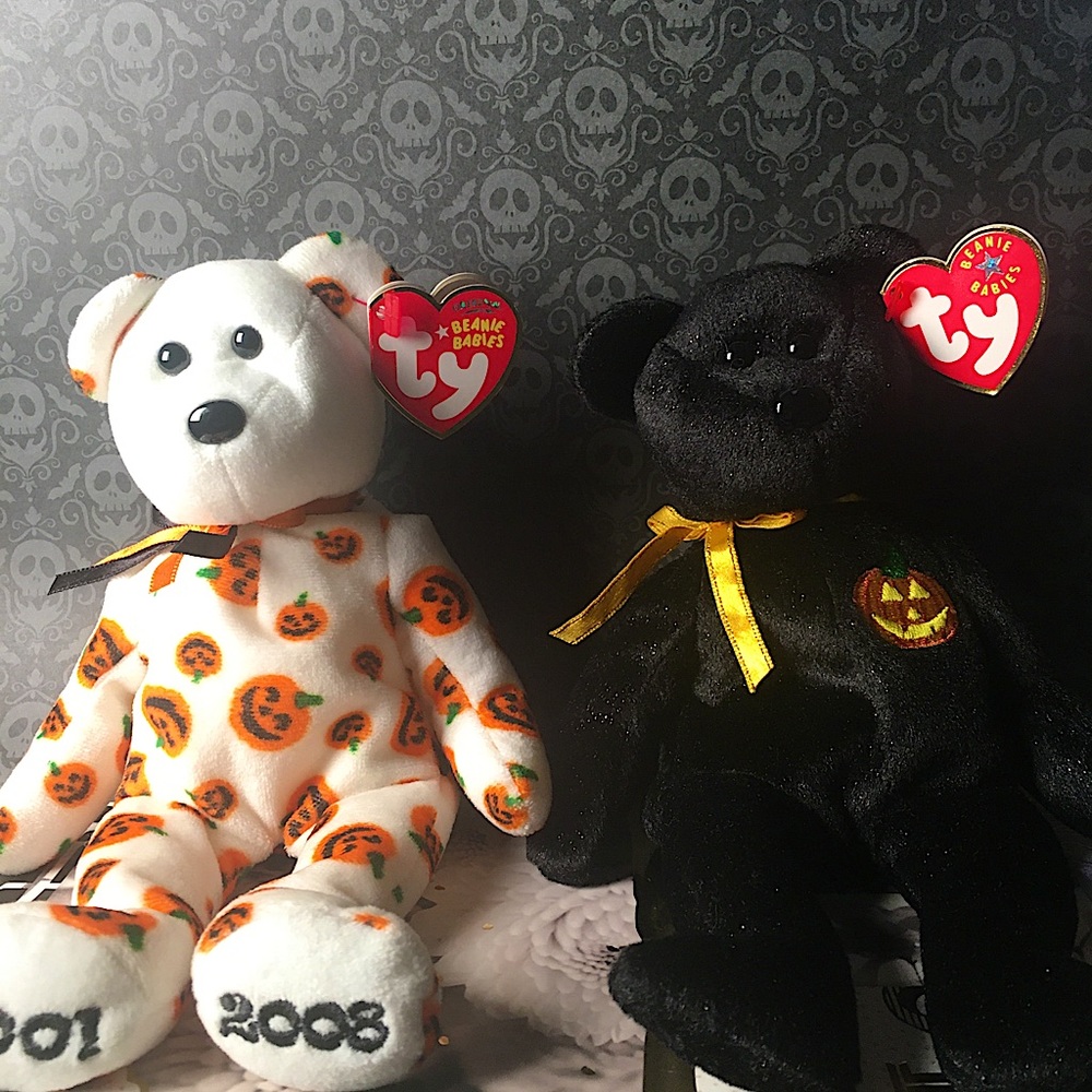 LAST CALL⚠️ Spooky Beanie Babies Bundle of 2 🎃